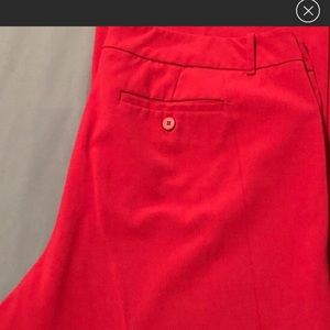 Red pants